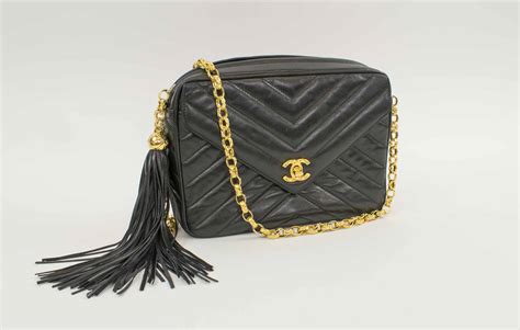 chanel vintage black quilted lizard camera bag|Vintage Chanel Camera Bag .